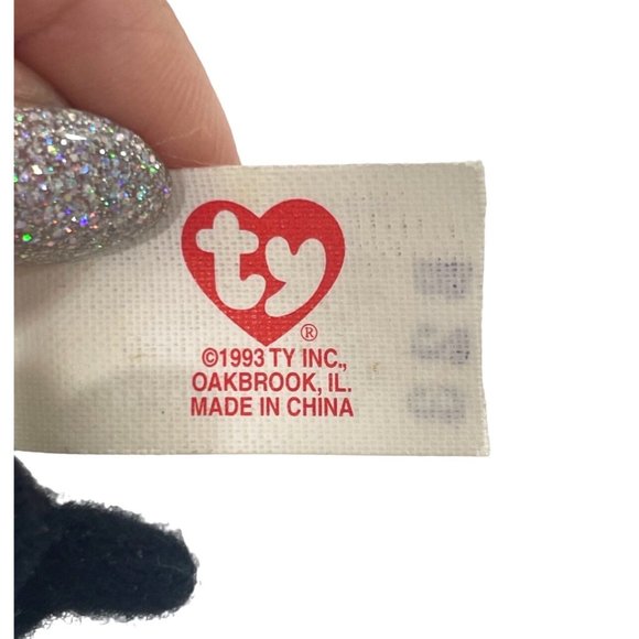 Teenie Beanie Babis Rocket the Blue Jay MFD for McDonald’s 1993 Vintage 6” x 3” - Picture 7 of 10